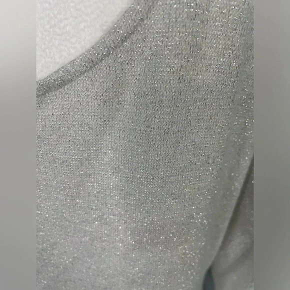Banana Republic sparkle long‎ sleeve sweater back cut out - Picture 2 of 4